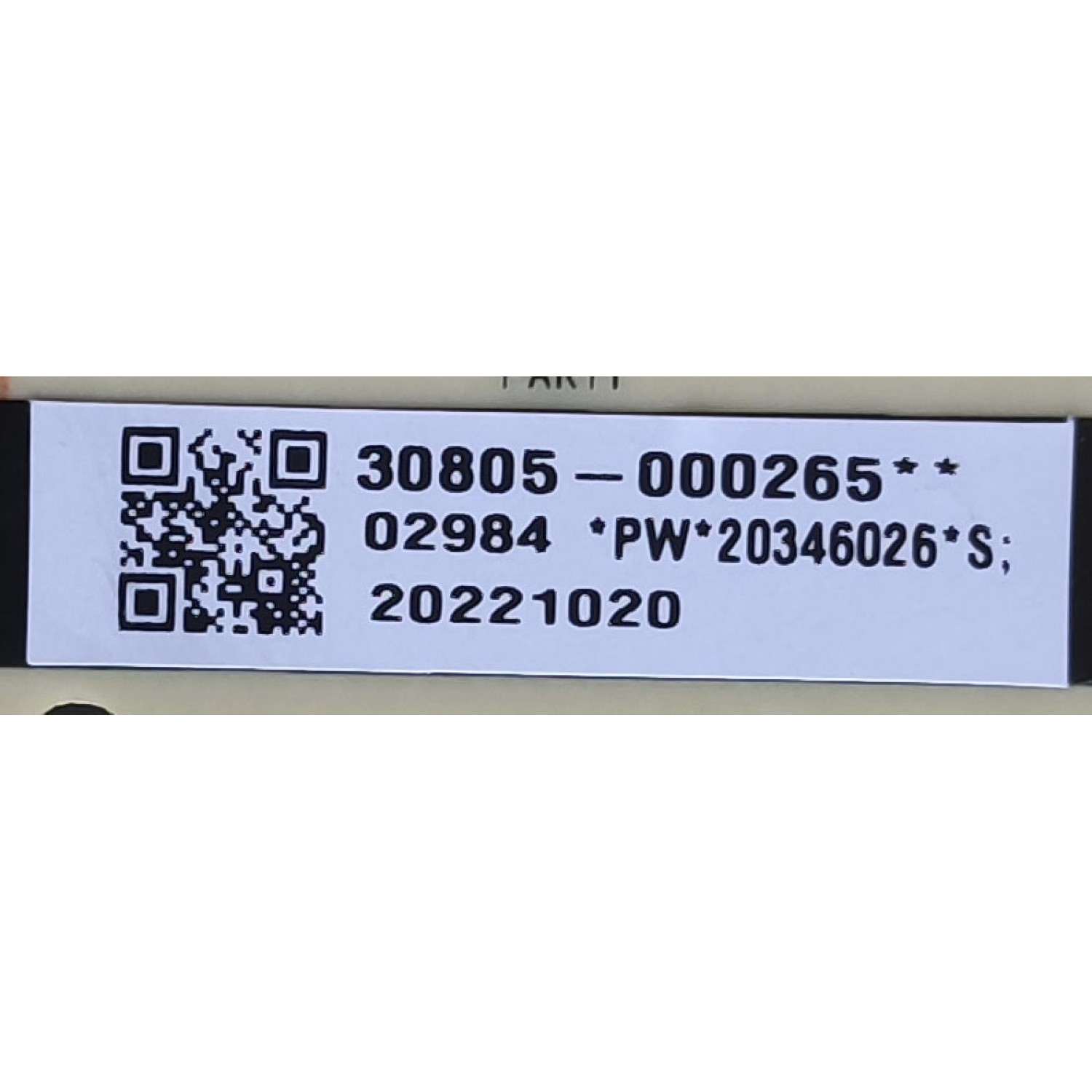 FUENTE DE PODER PARA TV TCL / NUMERO DE PARTE 30805-000265 / 40-P30XWL-PWC1ZG / 11601-500077 / 20346026 / DISPLAY ST6451D08-2 VER.2.1 / MODELO 65R655	 - Imagen 4